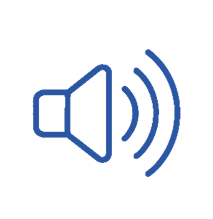 Icon representing text-to-speech with AI voices