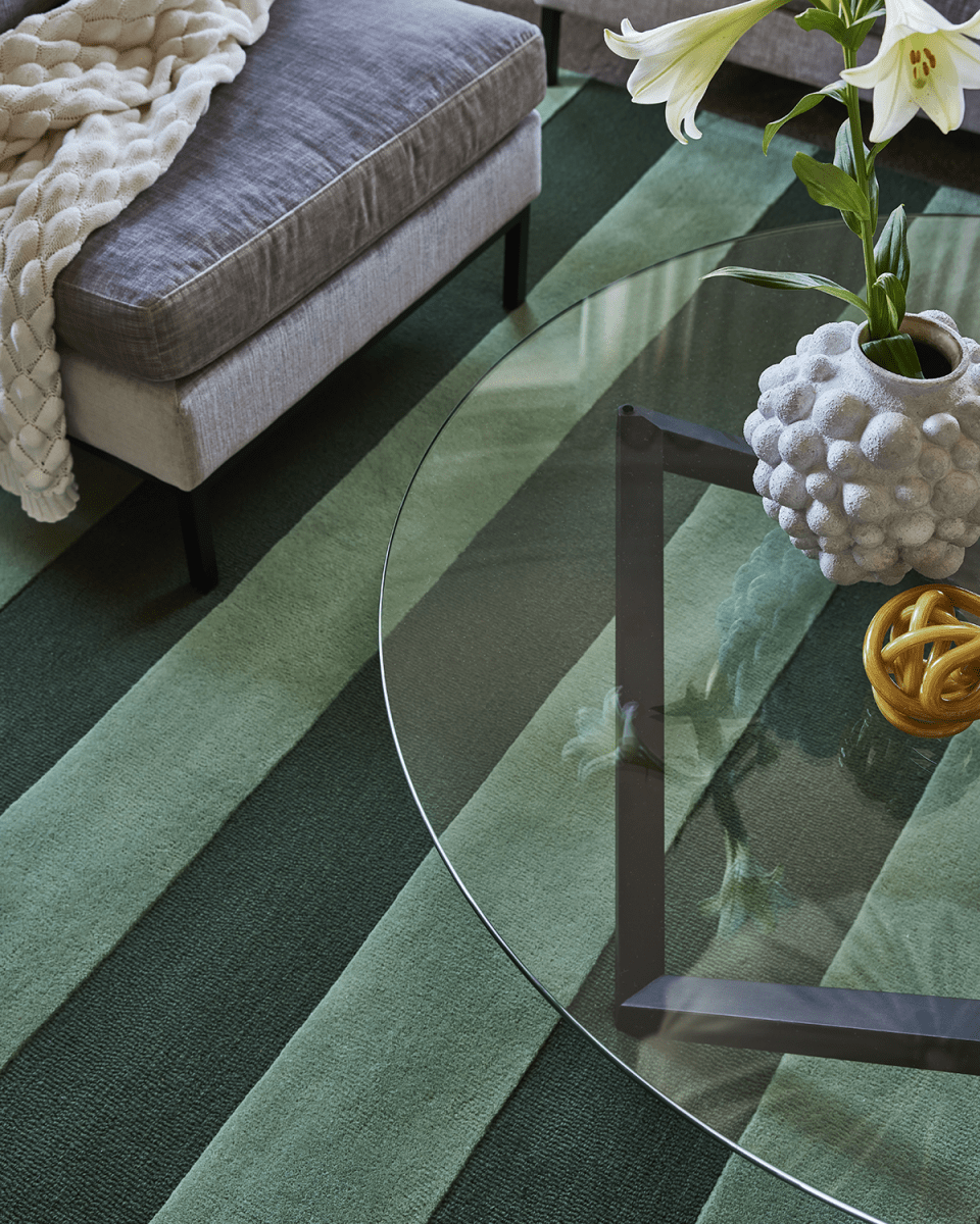 Stripe Boucle Grön 250x350cm - 3