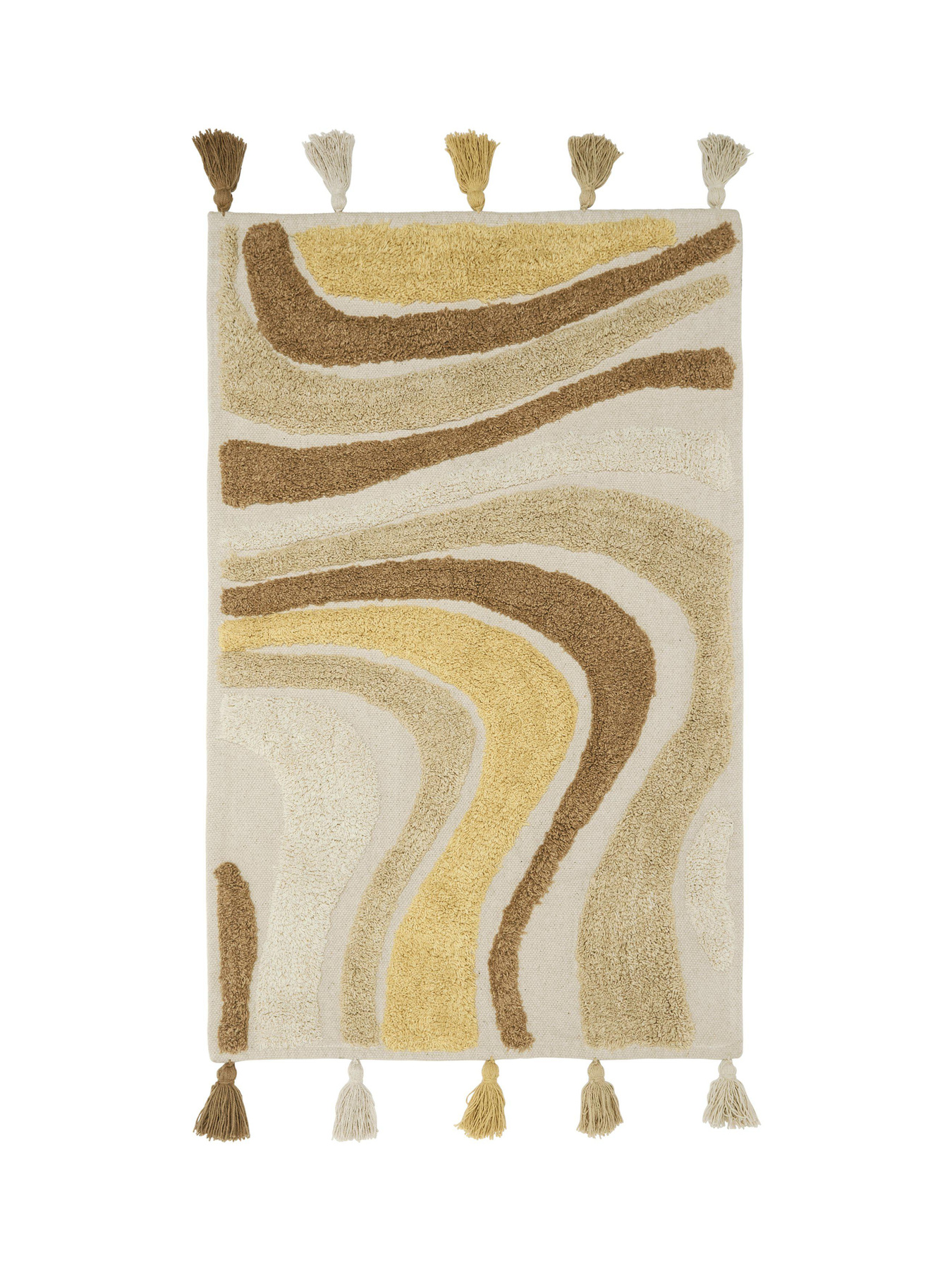 Badrumsmatta Swirl Mocca 60x90cm