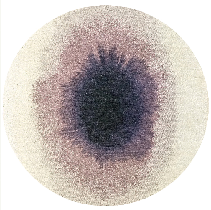 Drop Purple Smoke 240cm Rund