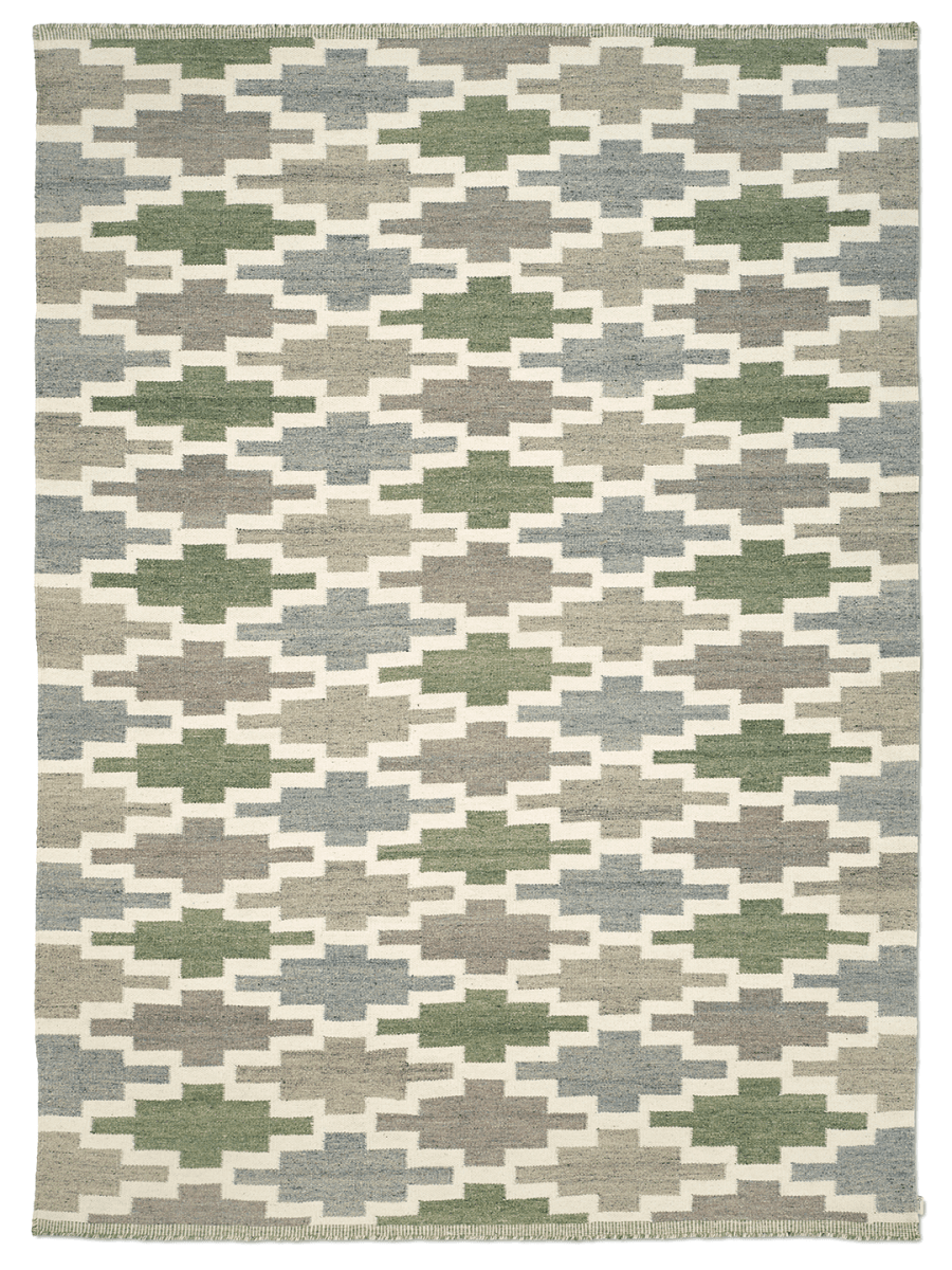 Korsnäs Röllakan Blå/Grön 200x300cm