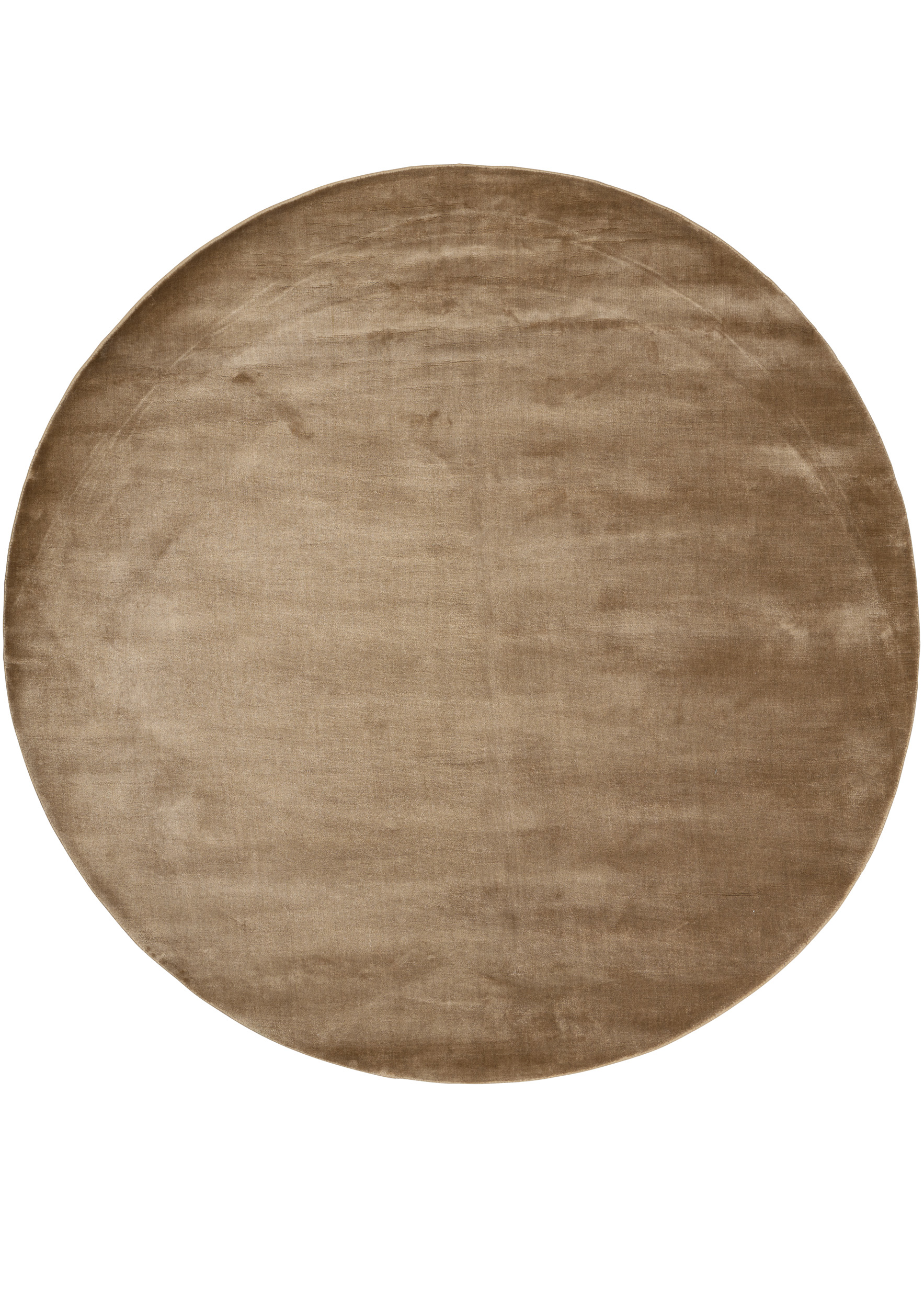 Lucens Mustard Rund 200cm