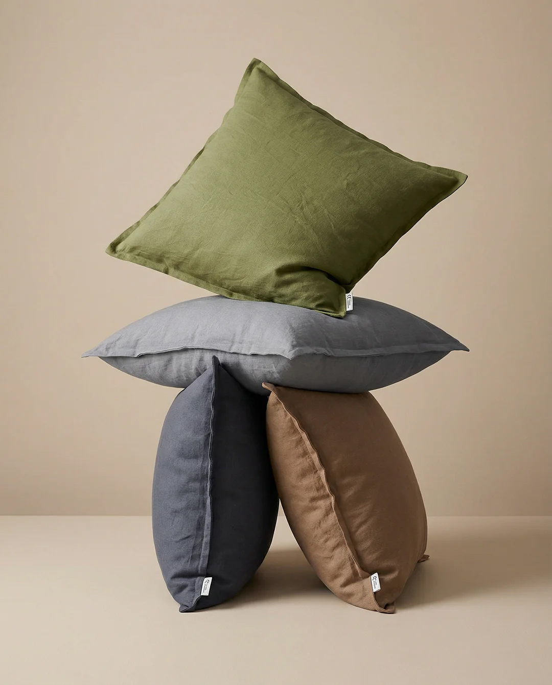 Kuddfodral Linen Duvblå 50x50cm - 3