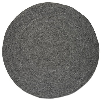 Merino Rund Granit 160cm