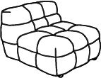 Kendall Fåtölj Creme 1-sits - 4