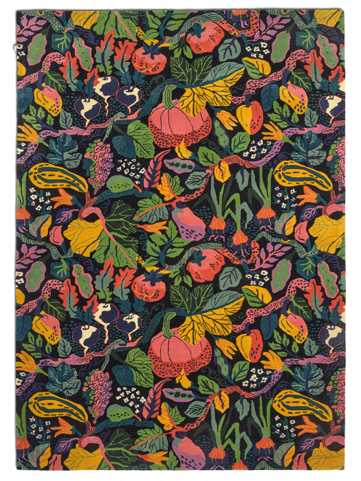 Heritage Garden Charcoal Multi 250x350cm