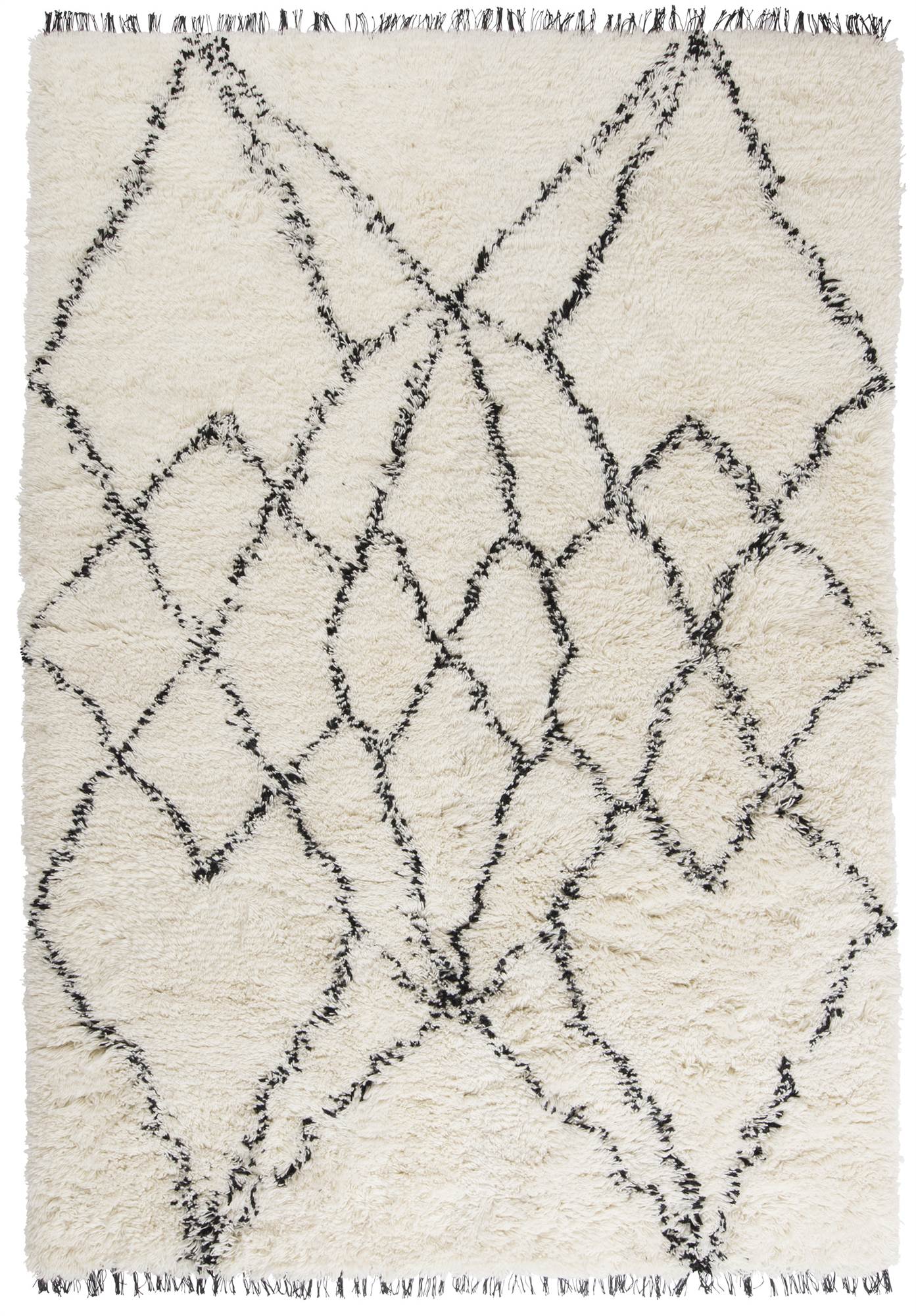 Ruffle Black 200x300cm