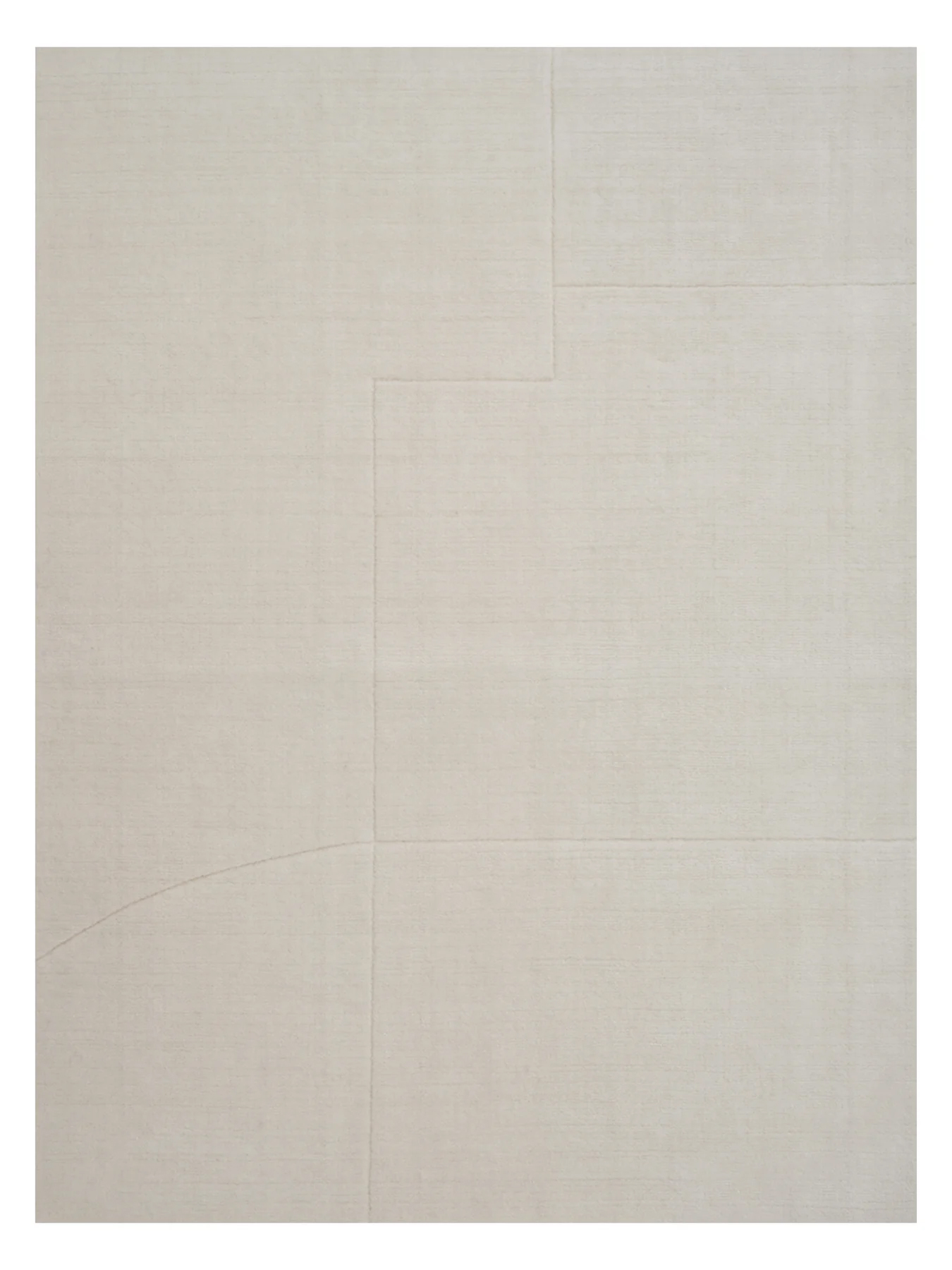 Geometric Maze White 140x200cm - 3