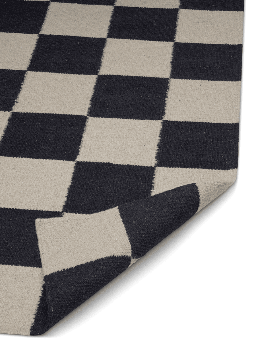 Squares Svart/Natur 300x400cm - 3