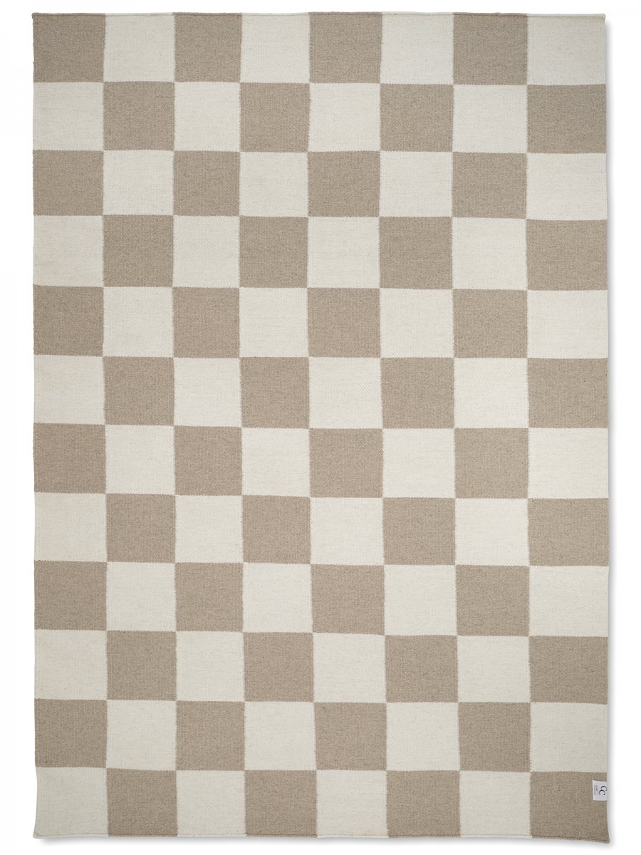 Squares Vit/Natur 300x400cm