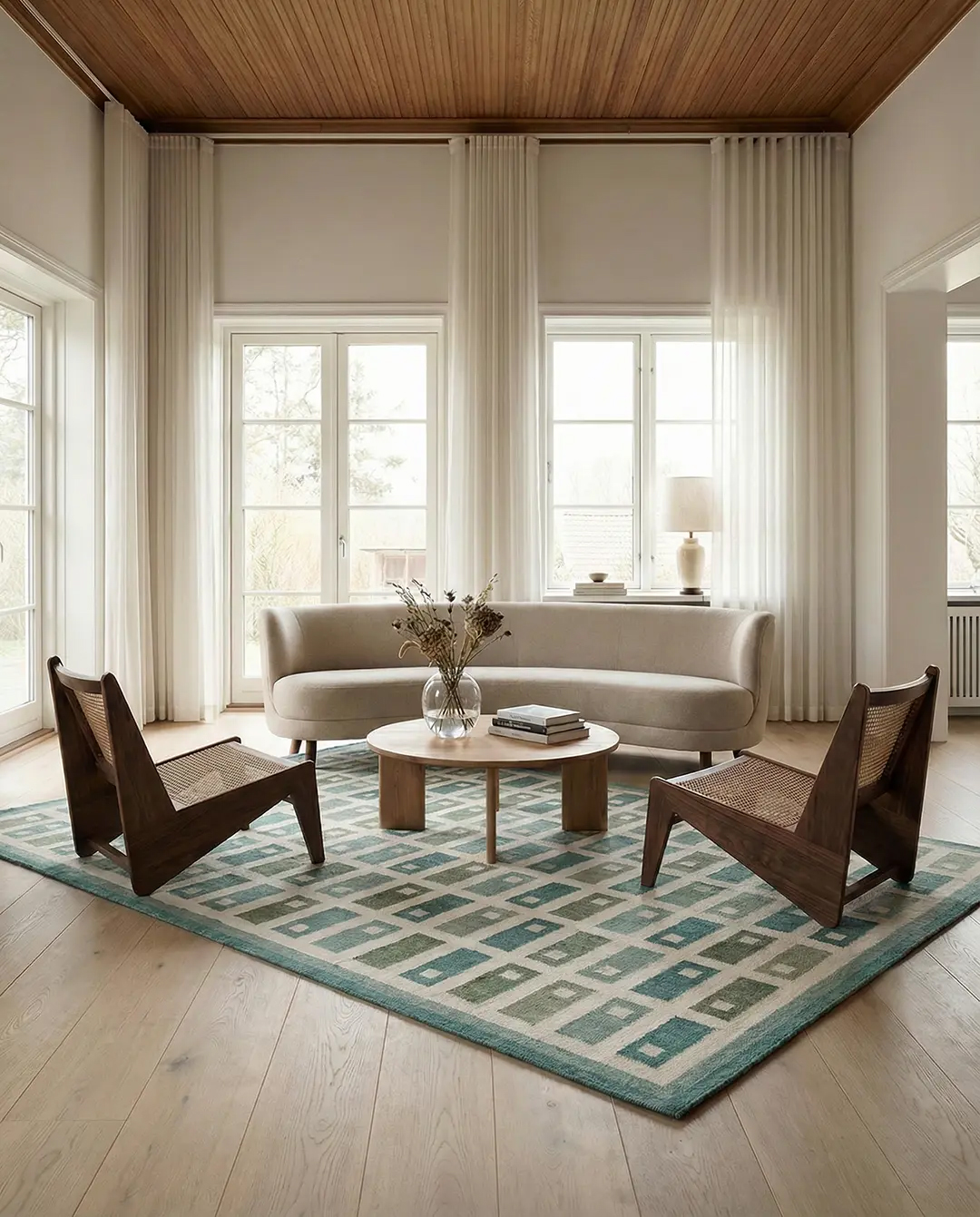 Fyrbo Röllakan Teal 200x300cm - 2