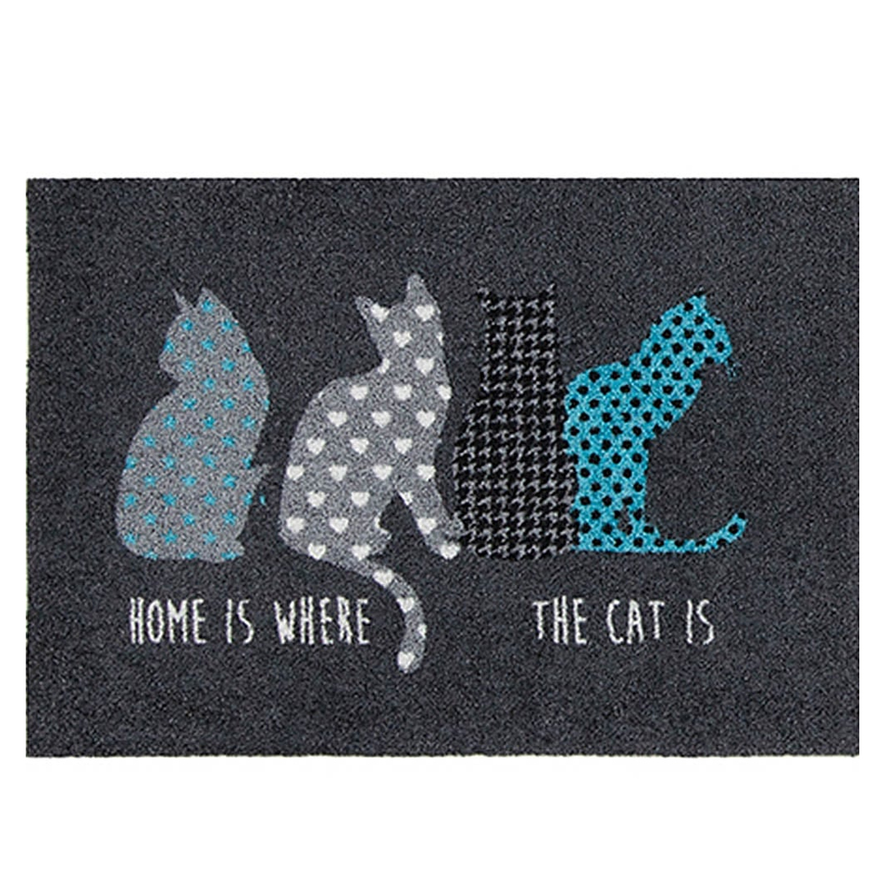 Dörrmatta Four Cats 50x70cm