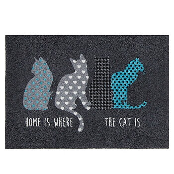 Dörrmatta Four Cats 50x70cm