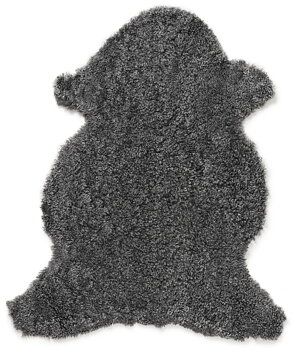 Curly Fårskinn Mellangrå