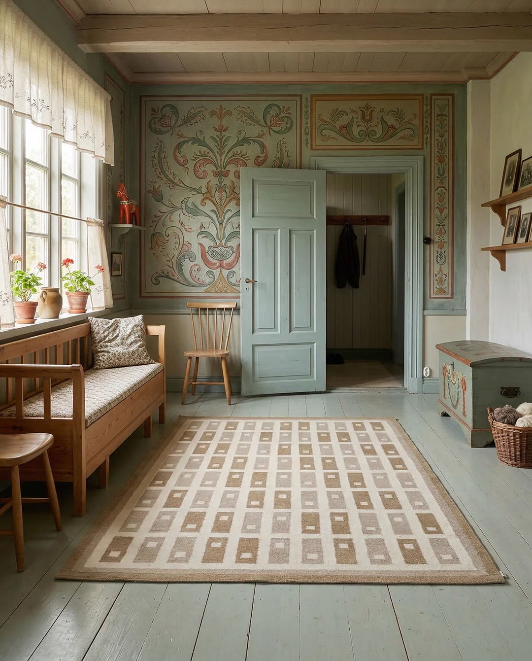 Fyrbo Röllakan Beige 250x350cm - 5