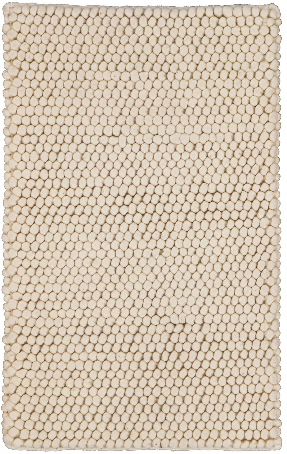 Ullmatta Nature Vit 160x230cm