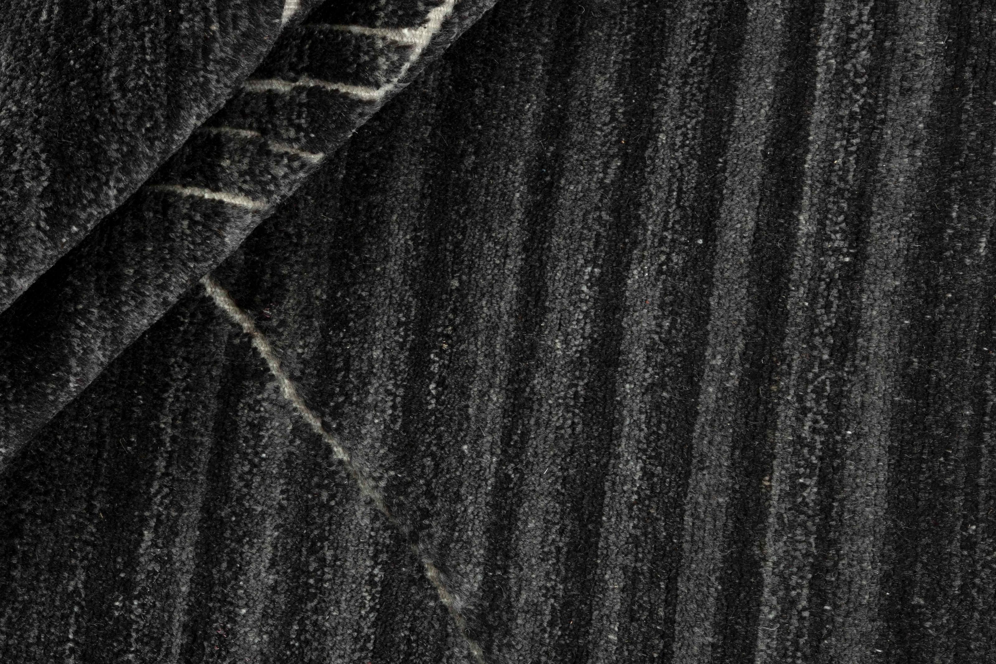 Landscape Fields Charcoal Gångmatta - 3