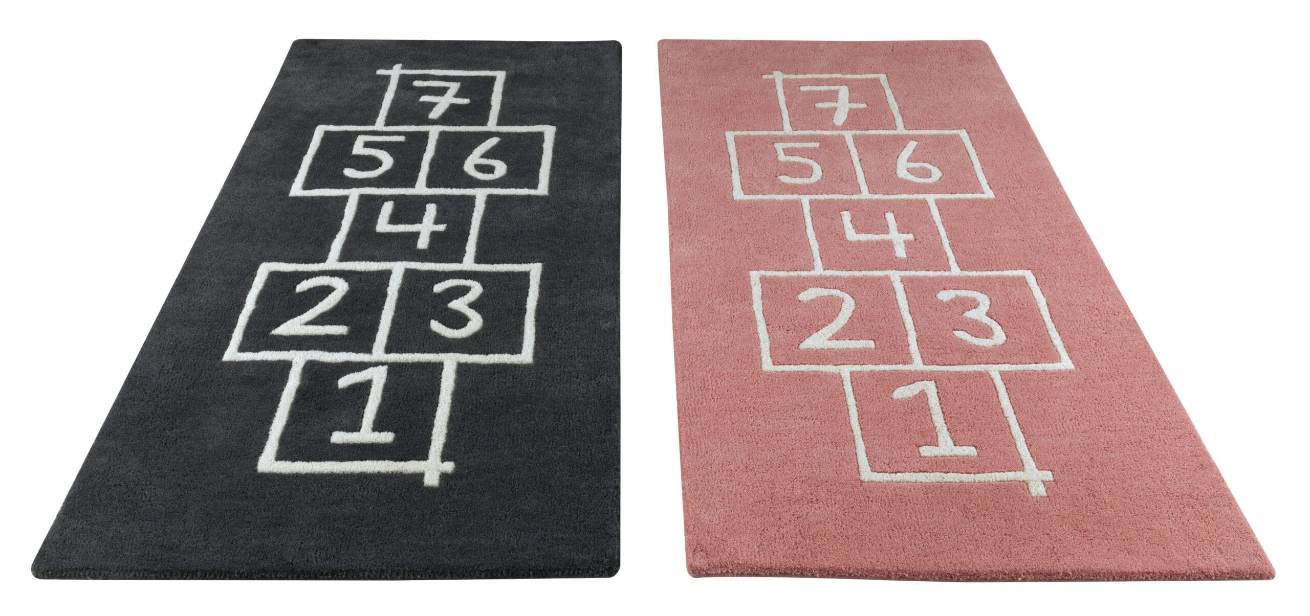 Barnmatta Hopschotch Grey 80x160cm - 3