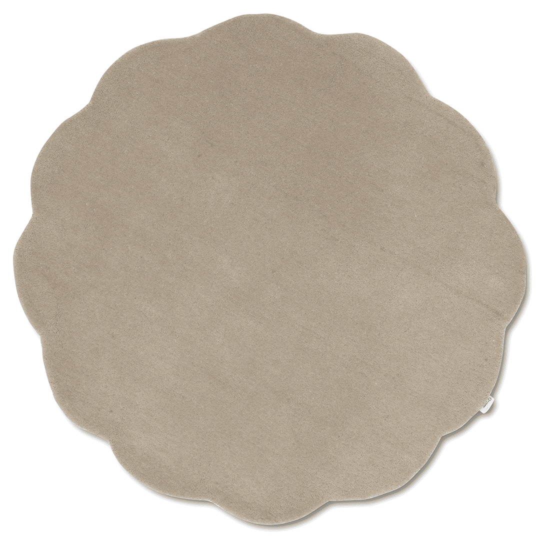 Shell Beige Rund 120cm