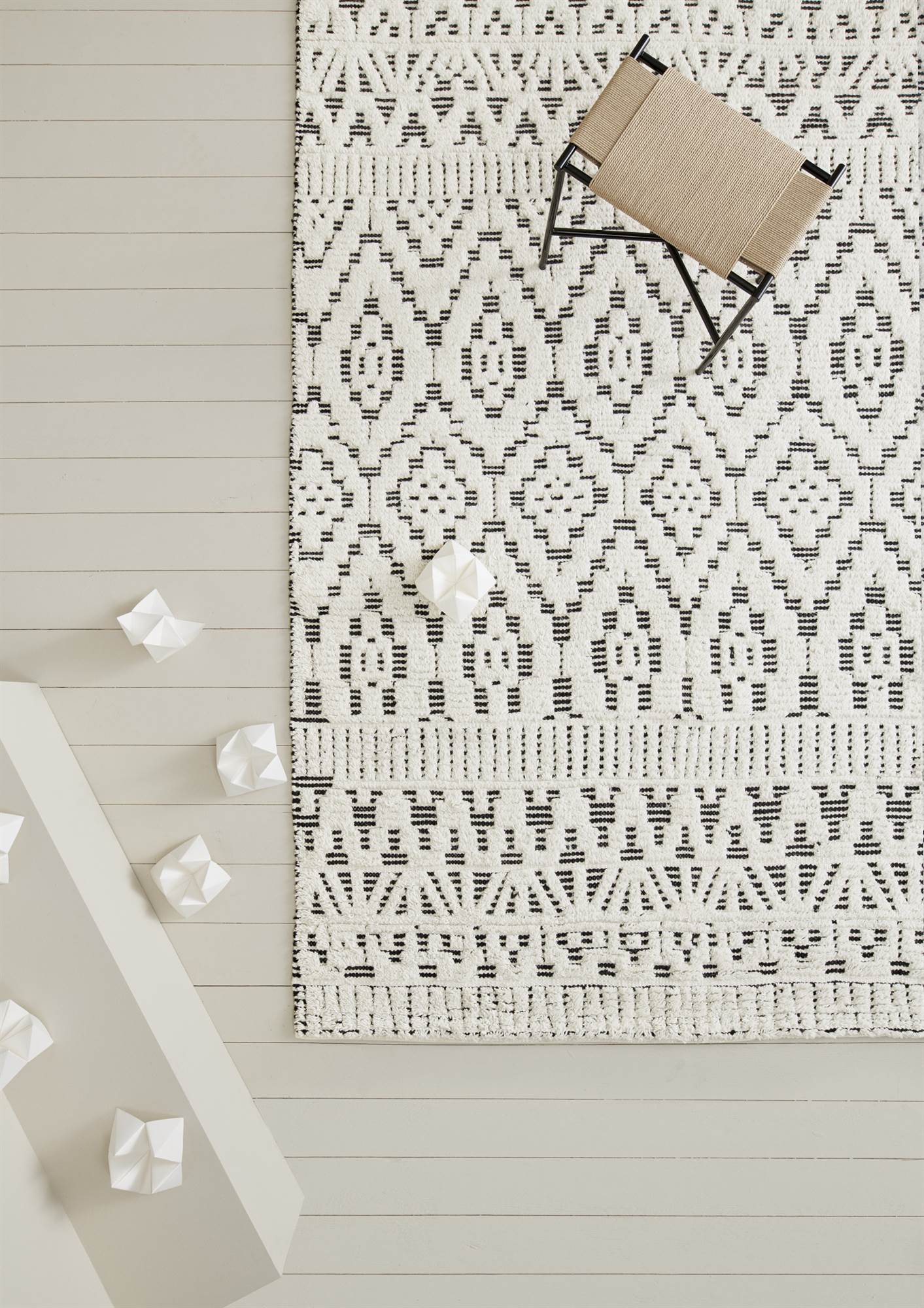 Zelbio White/Black 200x300cm - 2