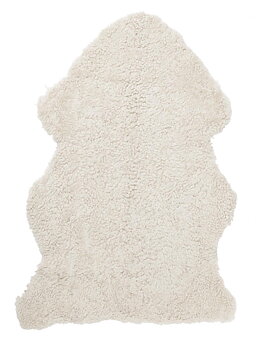 Curly Fårskinn Beige