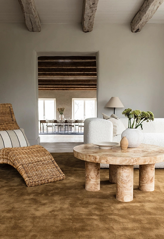 Layered Classic Solid Ochre 300x400cm - 2