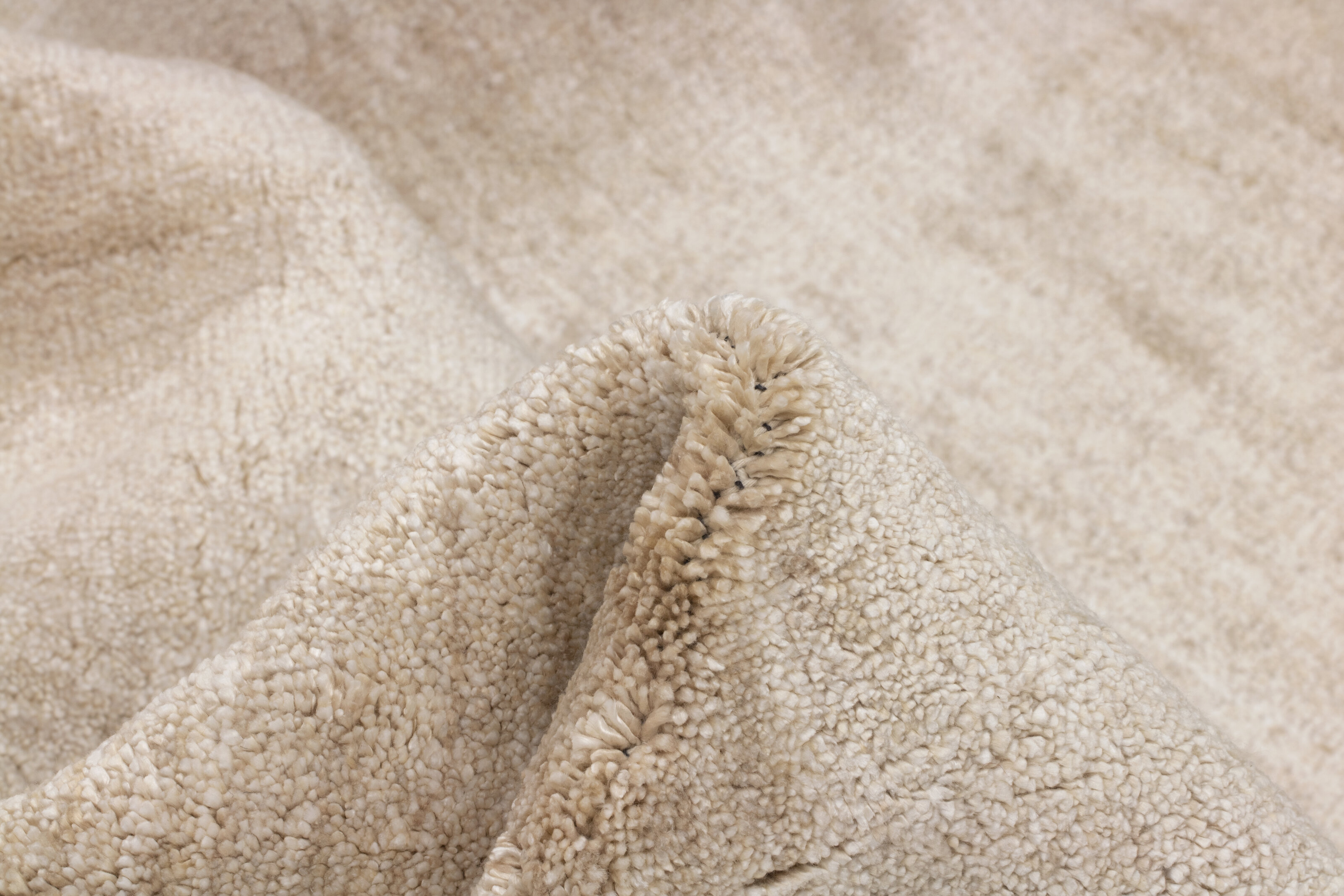 Plain Dust Ivory 200cm Rund - 2