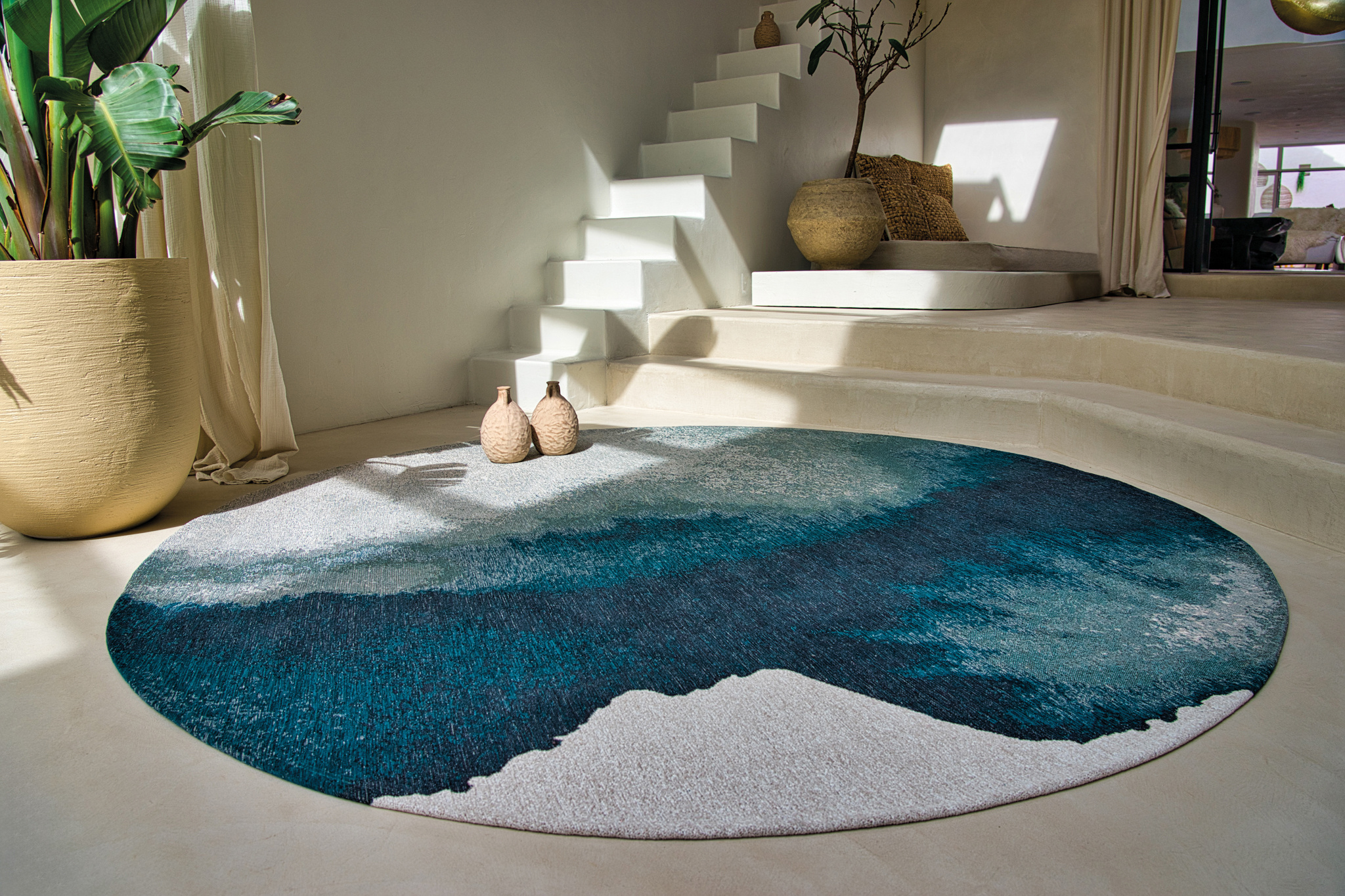 Lagoon Inkjet 290cm Rund - 2