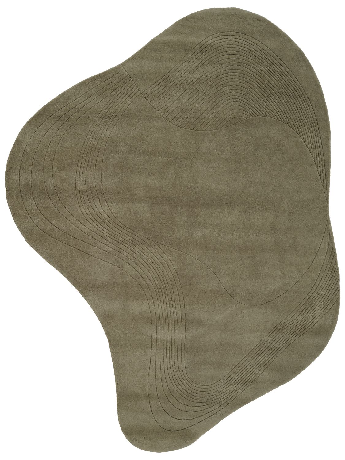 Fluid Arc Olive 225x300cm