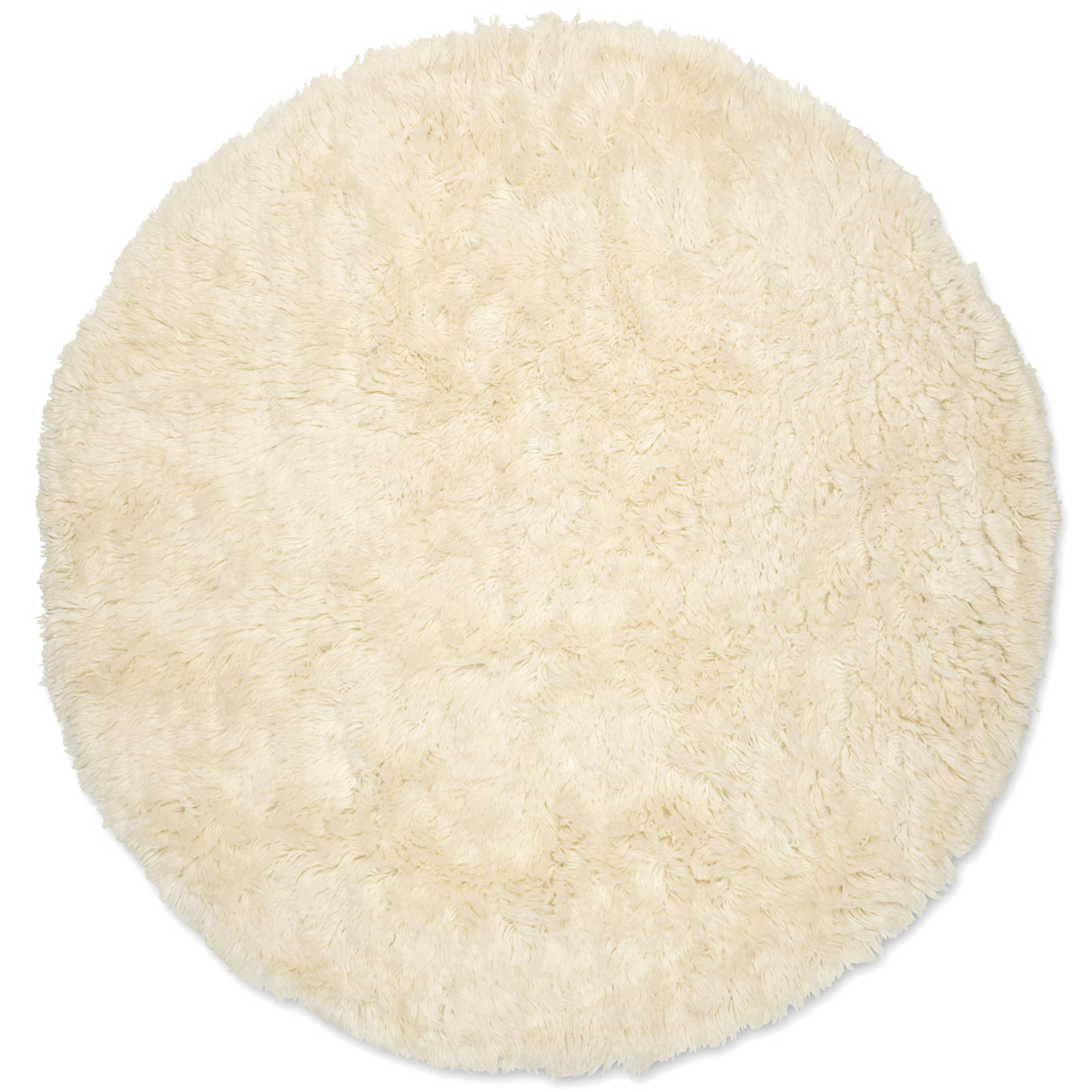 Cloudy Naturvit Rund 160cm