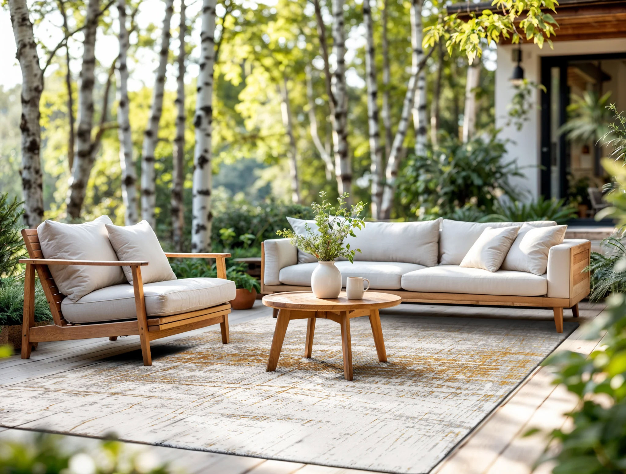 Griff Colombus Gold Utomhusmatta 200x280cm - 2