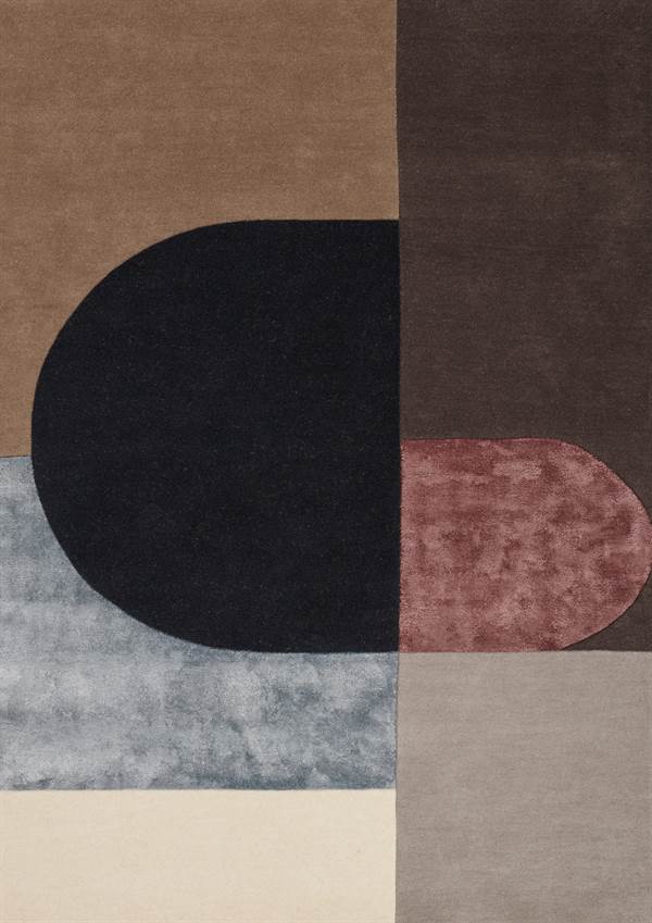 Vilja Bordeaux 140x200cm