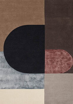Vilja Bordeaux 140x200cm