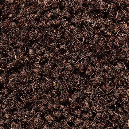 Kokosborst Brun 17mm Metervara