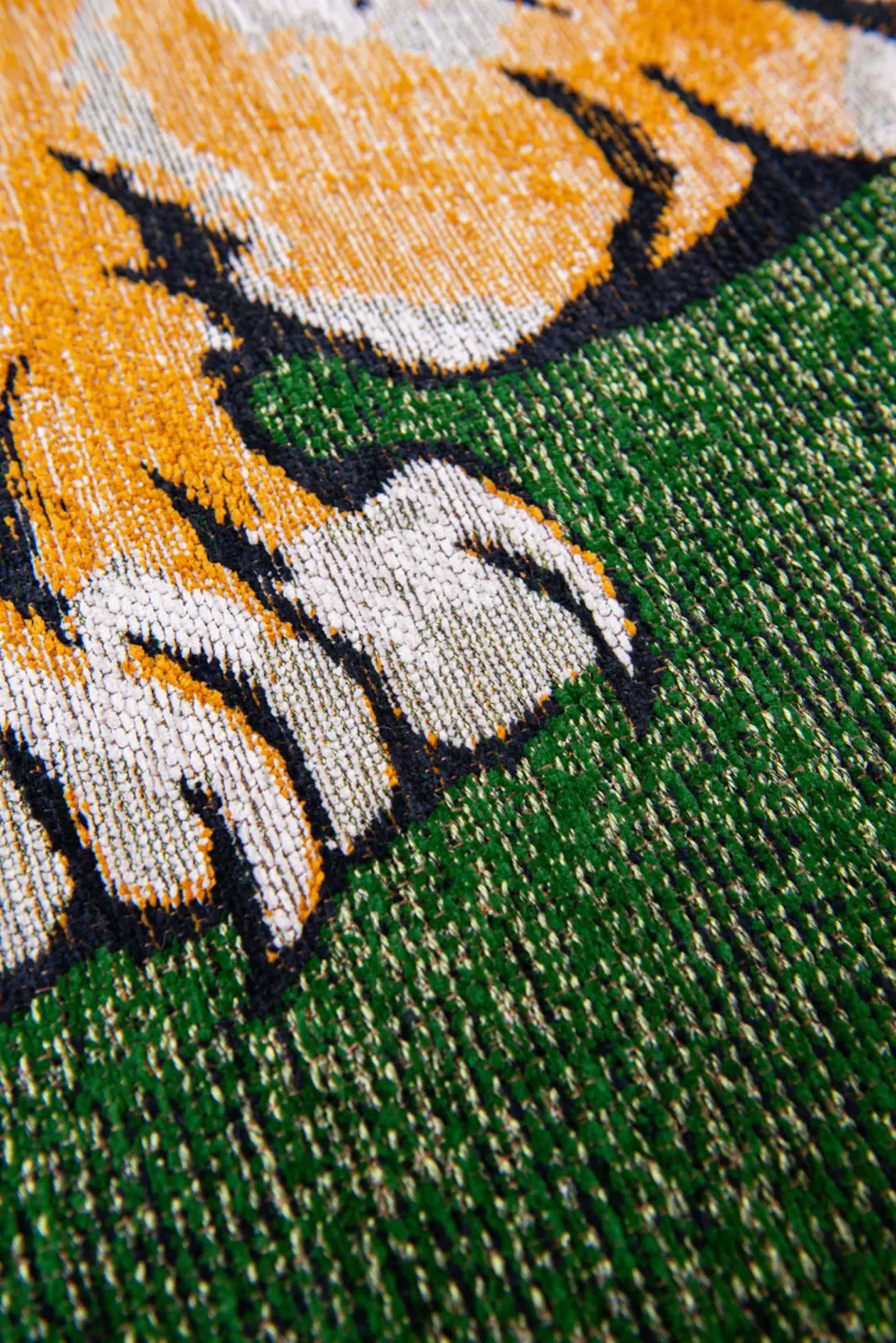 Barnmatta Tiger Green Rund 240cm - 6