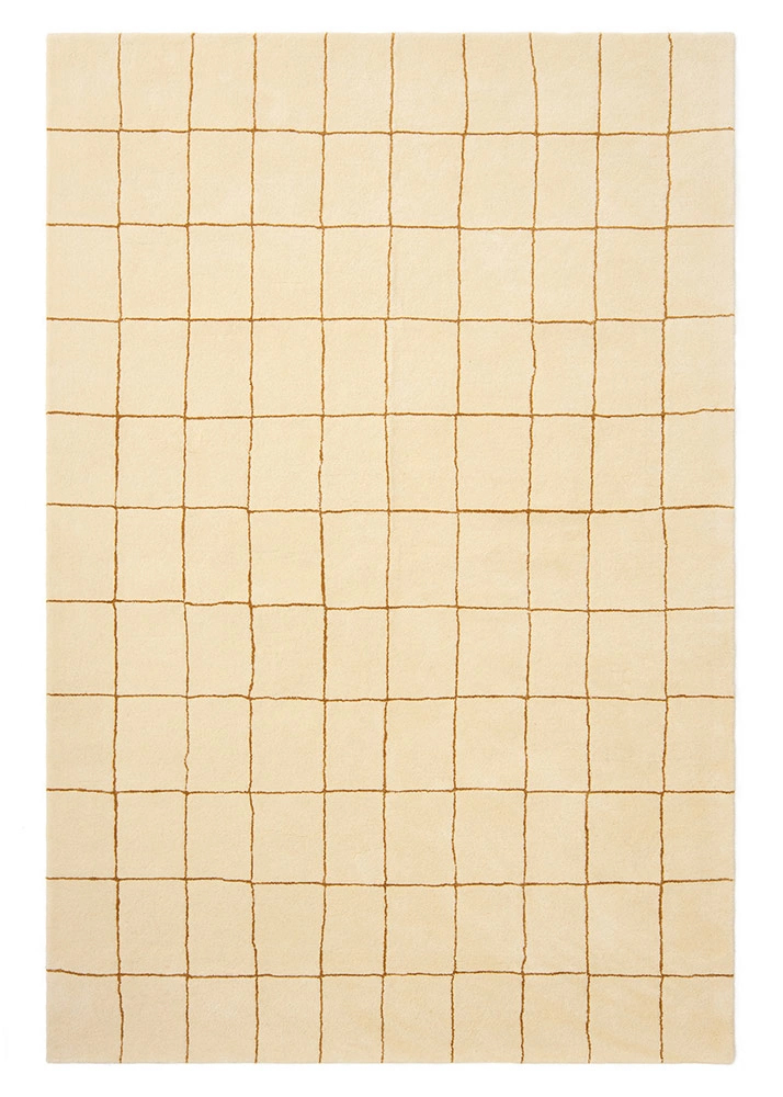 Chakra Khaki/Gul 230x320cm