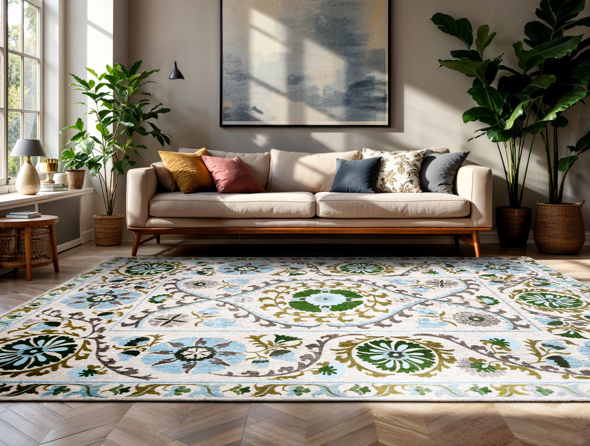 Suzani Salvia 140x200cm - 2