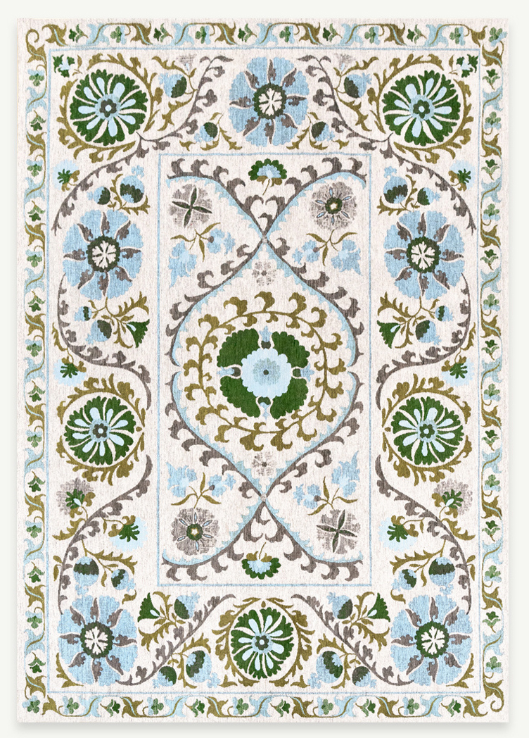 Suzani Salvia 140x200cm
