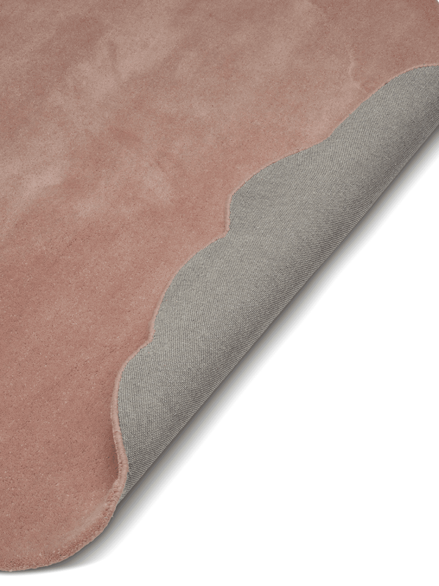 Shell Rosa Rund 120cm - 2