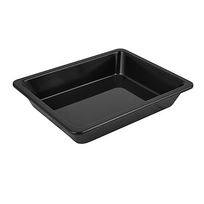 Black Melamine1/2 Thin Rim Gas