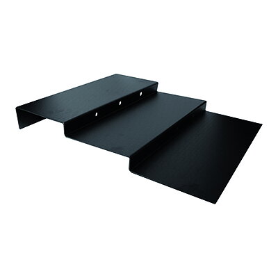 Black 3 Step Unit 750x600x90mm