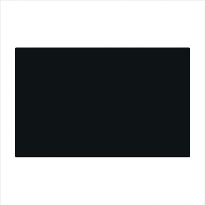 Black Blank Ticket 86x54mm