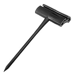 EtikettPin Nylon Svart 65mm10p
