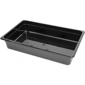Kantin 1/1GN 150mm, svart PC