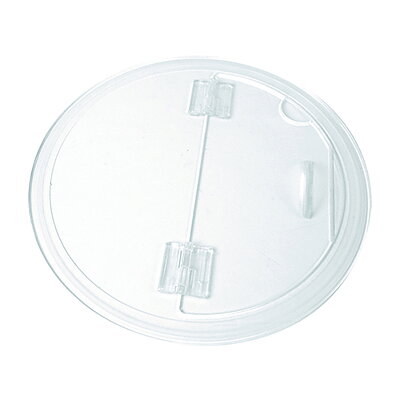 Clear Acrylic Hinged Barrel