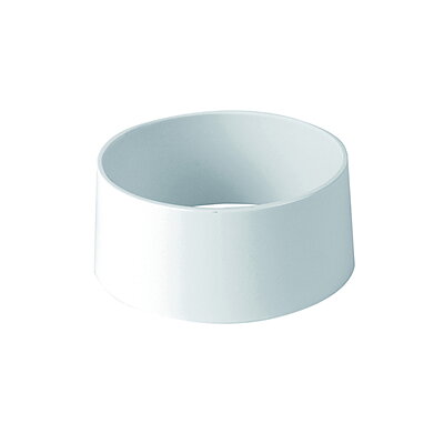 Universal Riser Melamin ring Vit 109x50
