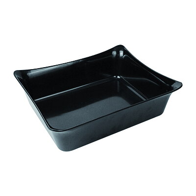 Black 1/2 Mel. Fleur Crock
