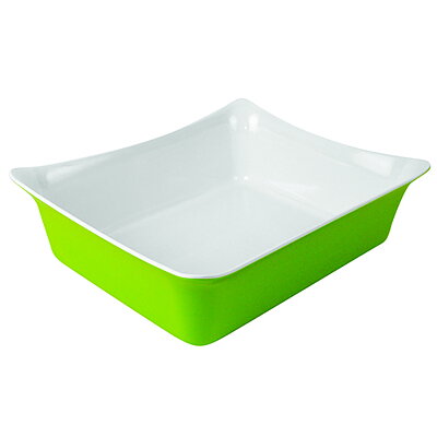 Green/Whi 1/2 Mel. Fleur Crock