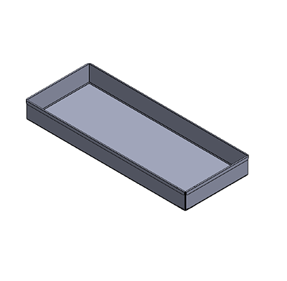 RF Tråg 375x150x40
