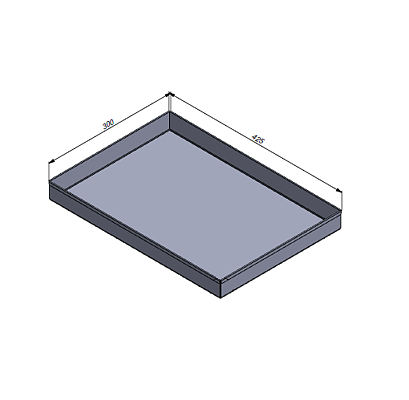 RF Tråg 425x300x40